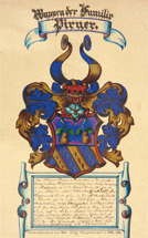Wappen Familie Pirner