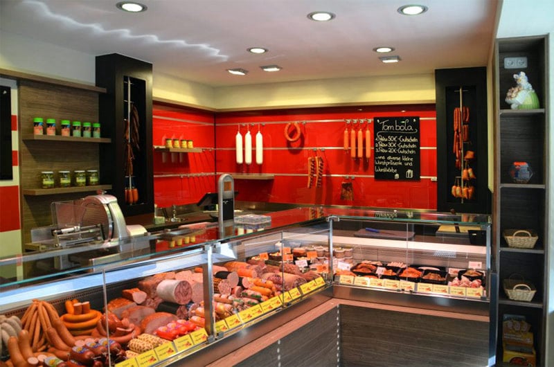 Unsere moderne Metzgerei