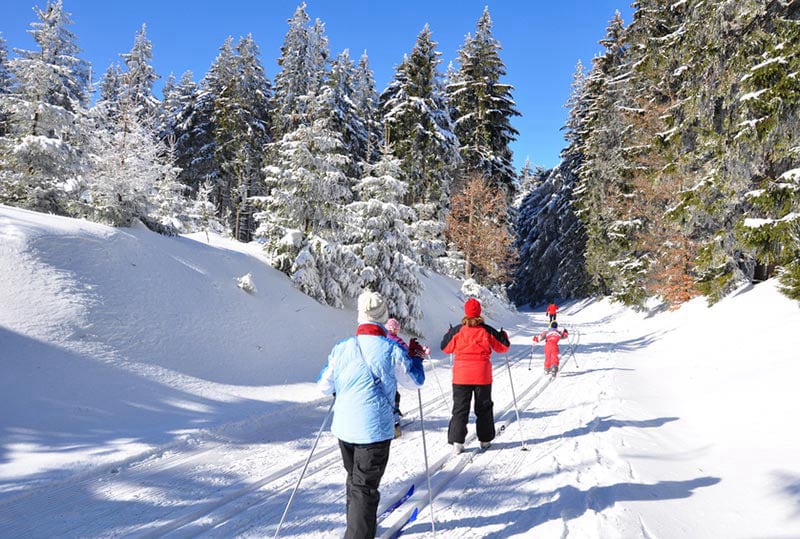 Skilanglauf in der Oberpfalz