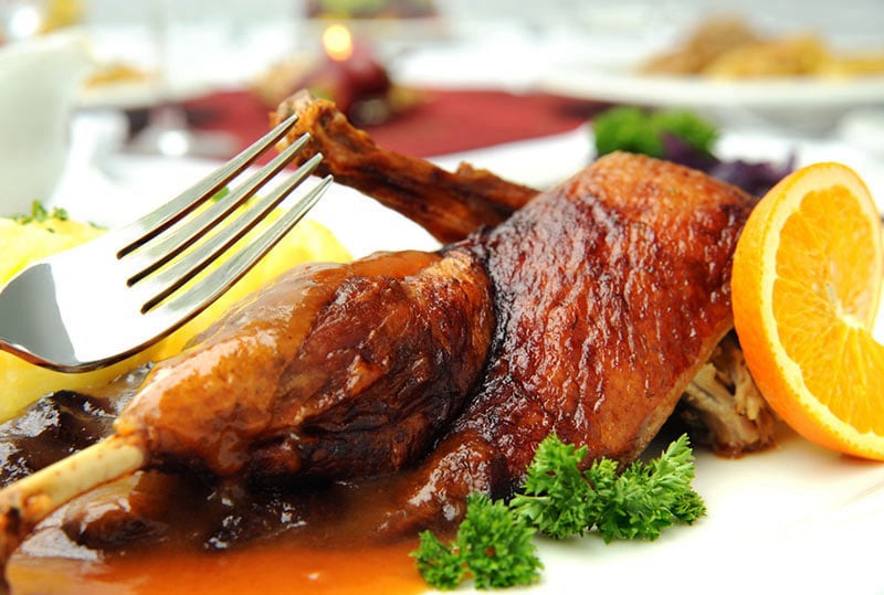 Frische fränkische Küche