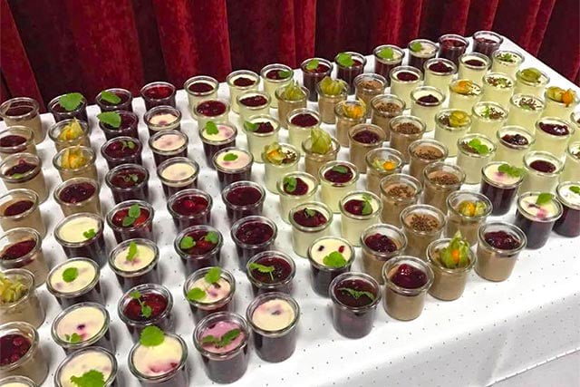 Desserts in verschiedensten Variationen im Catering für Ihre Feier