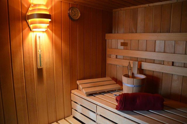 Sauna im Hotel